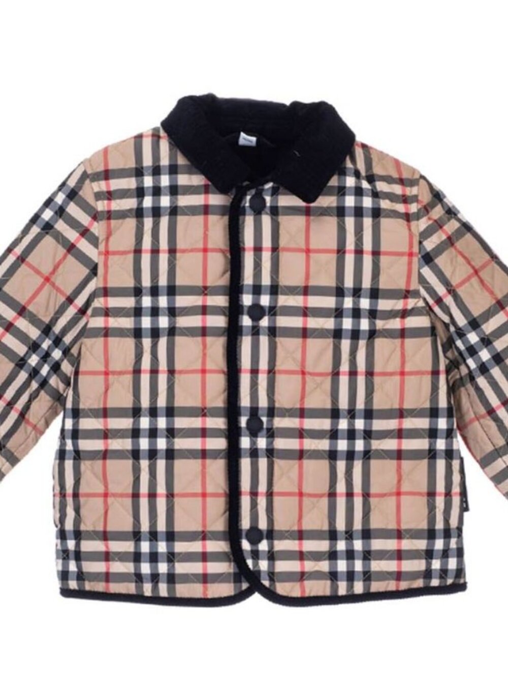Authentic Burberry Check Quilted Barn Jacket - Picture 2 of 9